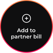 Add to partner bill